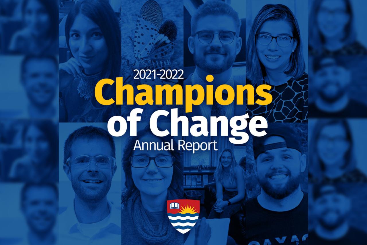 Lakehead University Annual Report 2021-2022 Champions of Change