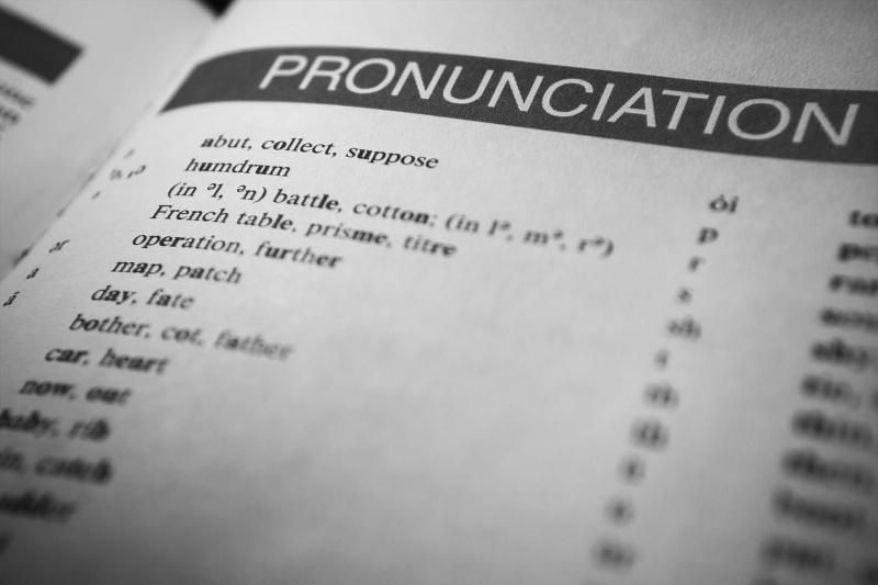 English Book Pronunciation 