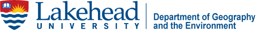 Lakehead University Department of Geography and the Environment