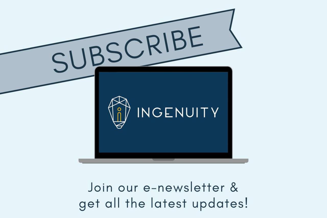 Ingenuity Newsletter